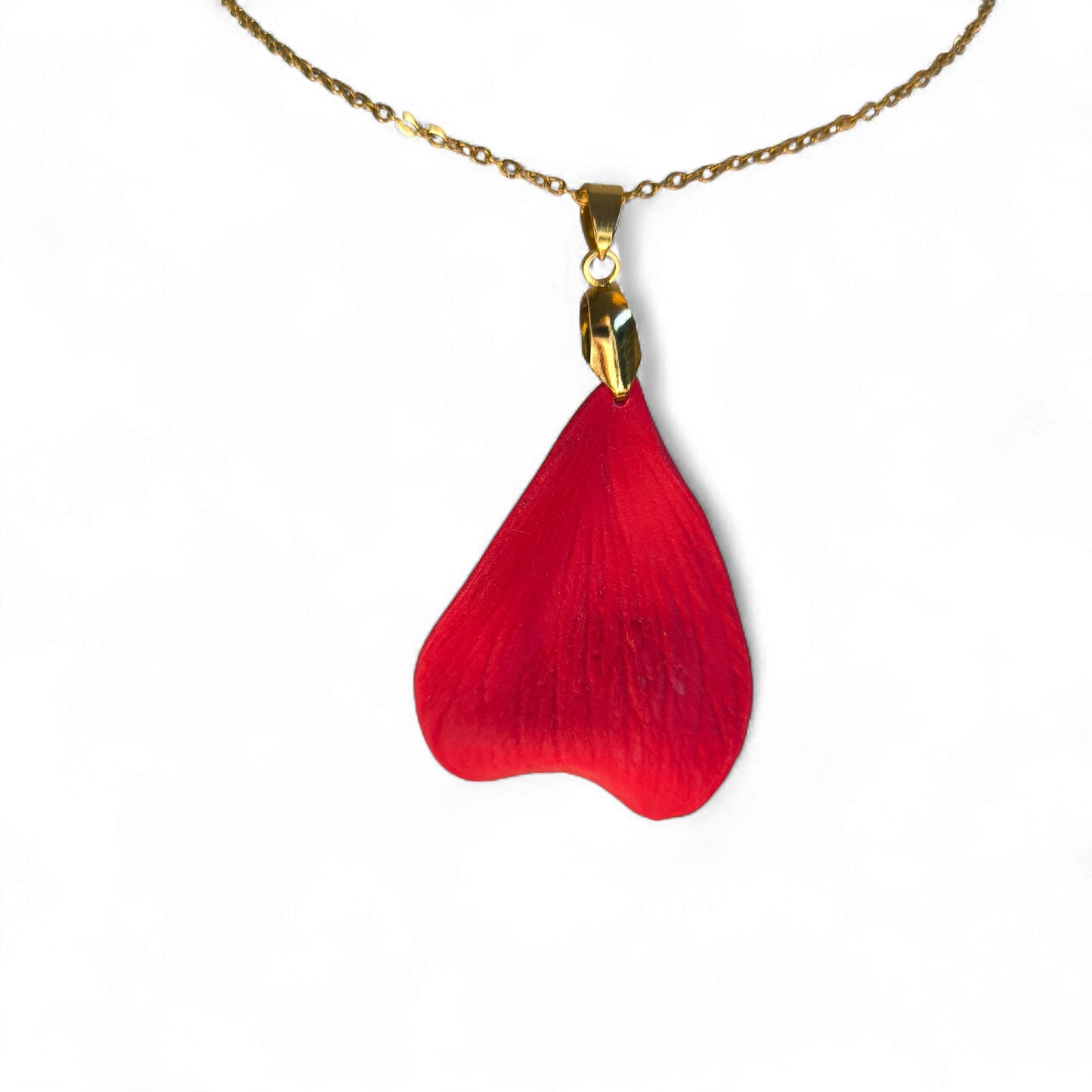 Spirit of the Leaves handmade botanical leaf necklace inspired by organic movement